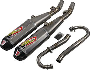 Pro Circuit Ολόσωμη εξάτμιση Dual Ti-6 Titanium/Carbon Fiber HONDA  CRF 250 R-RX 2020-2021