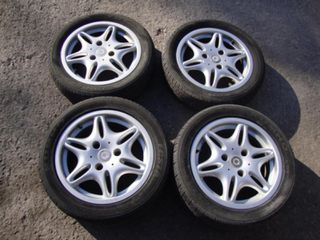 Ζάντες  Αλουμινίου  SMART FOR TWO (450) (1998-2006)     155/50/15 3μπ, ασύμετρες -- 4 τεμ