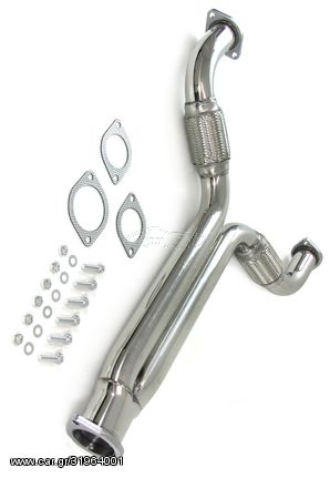 downpipe ανοξείδωτο ατσάλι ( +20-30HP ΕΧΤΡΑ) κατάλληλο για Nissan 350Z Z33 03-07 Infinity G35 03-06