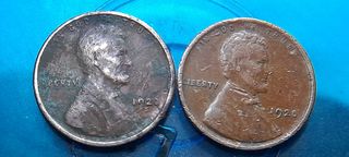 coins 1920 S ,&1920 σε σφάλμα Δύο συλλεκτικά coins one cent usa . ΔΕΣΤΕ ΟΛΕς ΤΙΣ ΑΓΕΛΕΙΕ ΜΟΥ ΑΝ ΘΕΛΕΤΕ ...ΕΥΧΑΡΙΣΤΩ ΓΙΑ ΤΟΝ ΧΡΟΝΟ ΣΑς