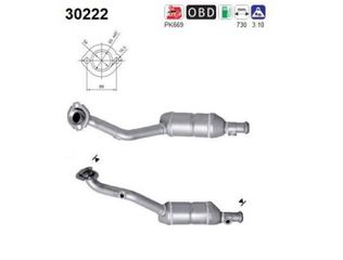 KATAΛΥΤΗΣ RENAULT TWINGO II 1.2cc 2007-2014 KARALOIZOS exhaust