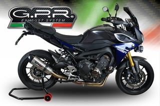 Gpr Gpe Anniversary Titanium Ολόσωμη Εξάτμιση Yamaha Tracer MT 09/FJ 09 2017-2020 Ψηλή Τοποθέτηση Euro4 Με Καταλύτη