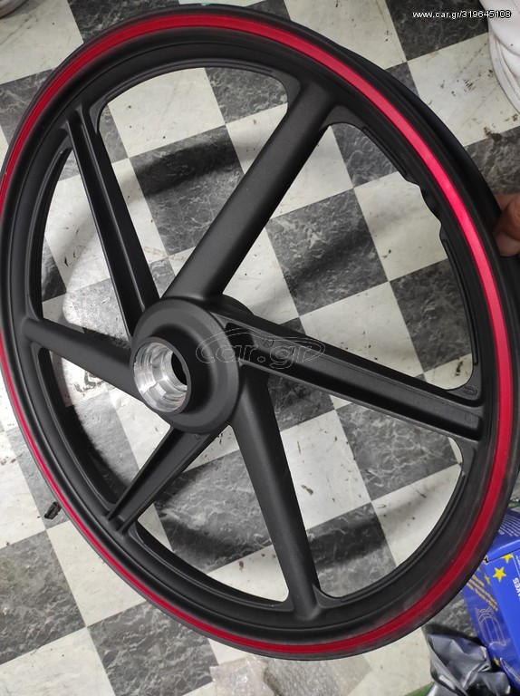 ζάντα εμπρός αλουμινίου γνήσια daytona dy 50-125