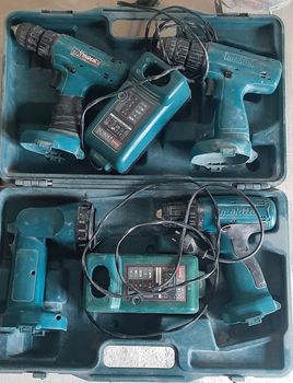 Makita.  Όλα μαζί 80€. Θεσσαλονίκη. 