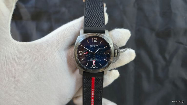 Panerai Luna Rossa GMT - Ανδρικο ρολοι χειρος κορυφαιας ποιοτητας 3A replica.-thumb-2