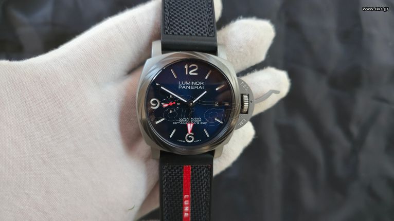 Panerai Luna Rossa GMT - Ανδρικο ρολοι χειρος κορυφαιας ποιοτητας 3A replica.