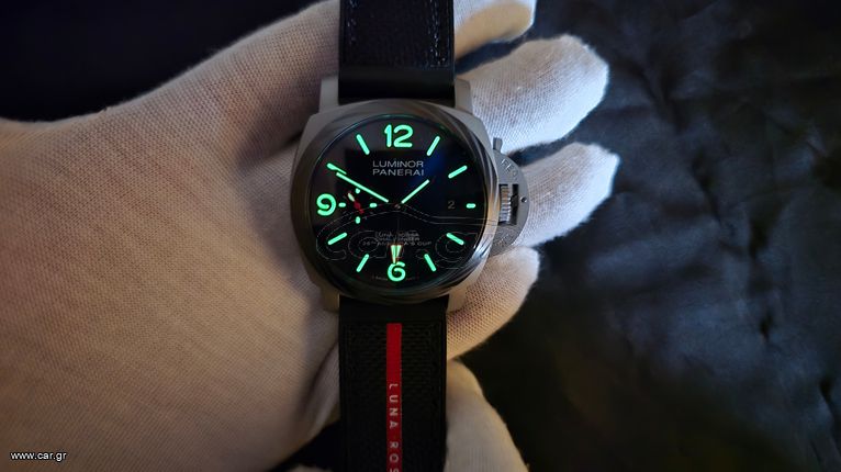 Panerai Luna Rossa GMT - Ανδρικο ρολοι χειρος κορυφαιας ποιοτητας 3A replica.-thumb-12