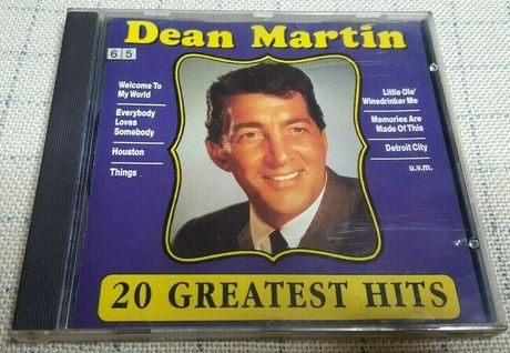 Dean Martin – 20 Greatest Hits CD Germany 1993'
