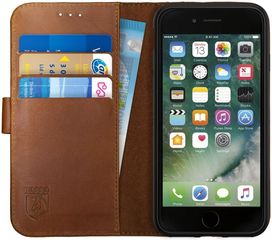 Rosso Rosso Deluxe Δερμάτινη Θήκη Πορτοφόλι Apple iPhone 6S / 6 - Brown (93469)