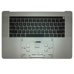 Πληκτρολόγιο Laptop Apple MacBook Pro 15" (2017) Touch Bar A1707 EMC 3162 MPTR2LL/A MPTT2LL/A 661-06377 Space Grey Top Case Laptop Keyboard (Κωδ. 40626USTOPCASE)