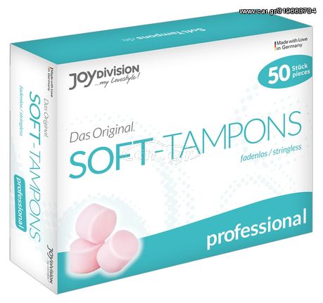 JoyDivision Soft Tampons Original για Ελαφριά Ροή Οικονομική Συσκευασία 50τμχ