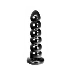 Μεγάλο Πρωκτικό Ομοίωμα Hung System Anal Dildo Υοο-Ηοο 27,5 cm - Μαύρο