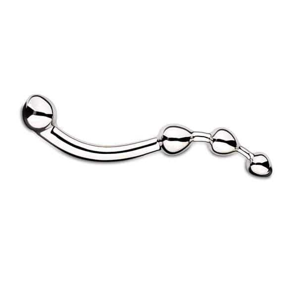 Njoy Fun Wand - G-Spot/Prostate Dildo - Silver