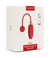 Svakom - Ella Vibrating Egg Red