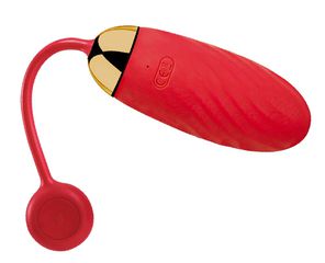 Svakom - Ella Vibrating Egg Red-thumb-2