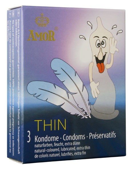 Προφυλακτικά AMOR Thin (3 pcs)