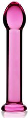 Γυάλινο Ομοίωμα Πέους Glass Romance Dildo 16 cm (Ροζ) - Lovetoy