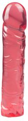 Crystal Jellies 8" Classic Dong - Pink