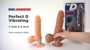 The Perfect D Vibrating 8 Inch