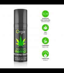 Διεγερτικό Τζέλ με έλαιο κάνναβης- Intense Orgasm Hemp 15 ml