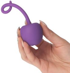 Κολπική Μπάλα Σιλικόνης My Secret Cherry Vaginal Ball (Μωβ) - Toyz4Lovers