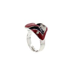 Adjustable Lips & Tongue Ring with Diamante Stone Stud-thumb-1