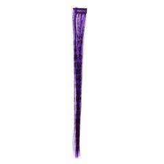 Aprox. 40cm Purple Leopard Print Hair Highlights/ Extensions