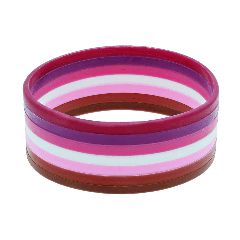 2.6cm Lesbian Silicon Bracelets