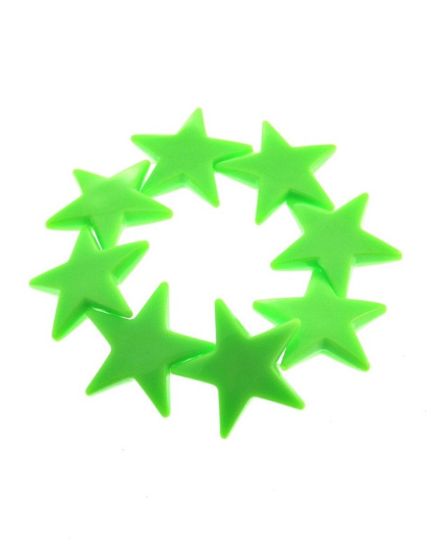 Neon Green Star Bracelets