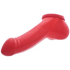 Προέκταση Πέους Latex Penis Sleeve Adam 13 cm - Κόκκινη