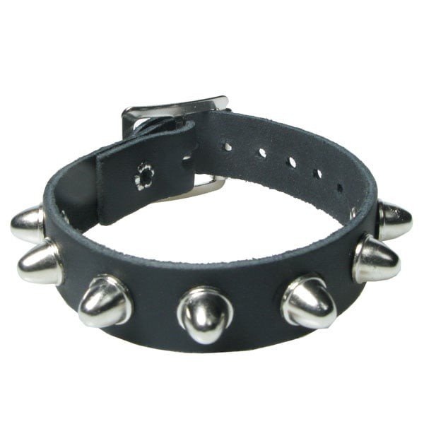 HANDMADE LEATHER WRISTBAND - BLACK