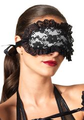 Lace & satin eyemask - Leg Avenue