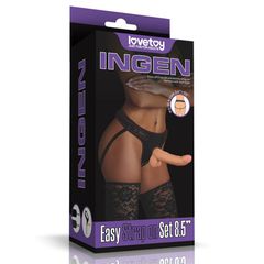 Lovetoy Easy Strap-On Set 21,5 cm-thumb-2