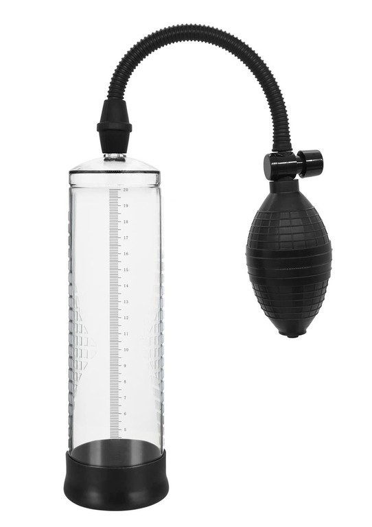 Mens Power Pump - Black & Clear