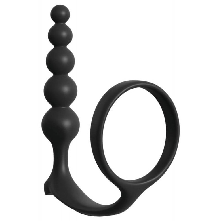 Ass-Gasm Cockring Anal Beads