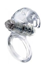 Rabbit Vibrating Cock Ring Clear