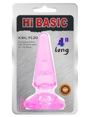 Πρωκτική Σφήνα Hi Basic Sassy Butt Plug (Ροζ) - Chisa-thumb-1