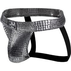 JOCKMAIL SPECTRUM JM293 JOCKSTRAP - SILVER