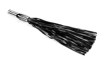 Superior Black Whip with Butt Plug-thumb-1