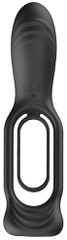 N0. 88 - Vibrating Rechargeable Cock Ring - Black-thumb-1