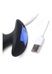 Electro-Spread 64X Vibrating & E-Stim Silicone But plug-thumb-4