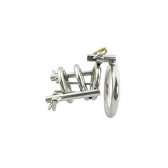 Chastity cage with urethra spreader - Diameter-thumb-2
