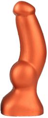 Μη Ρεαλιστικό Ομοίωμα Πέους Σιλικόνης Wof Dildo 13 x 4.5 cm - Orange