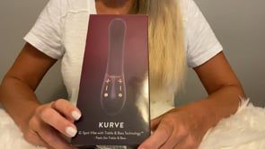 Δονητής μπορντό Hot Octopuss - Kurve G-Spot