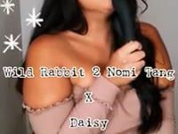 Δονητής g-spot Nomi Tang - Wild Rabbit 2 μαύρο-χρυσό