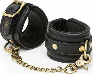 Fifty Shades of Gray - Bound to You Wrist Cuffs - Black