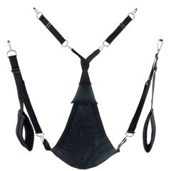 Triangle Fabric Sling - Complete Set Black-thumb-1