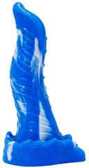 Μεγάλο Ομοίωμα Πέους Lizard Monster Dildo 20 cm - White/Blue