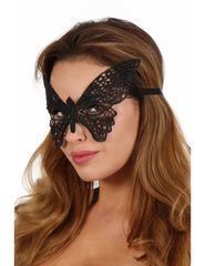 Crochet-work butterfly mask