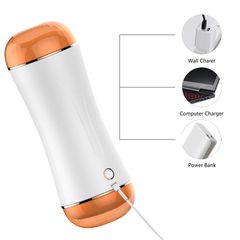 Vibrating Masturbation Cup USB 10 function + Interactive Function / Sound effects-thumb-1